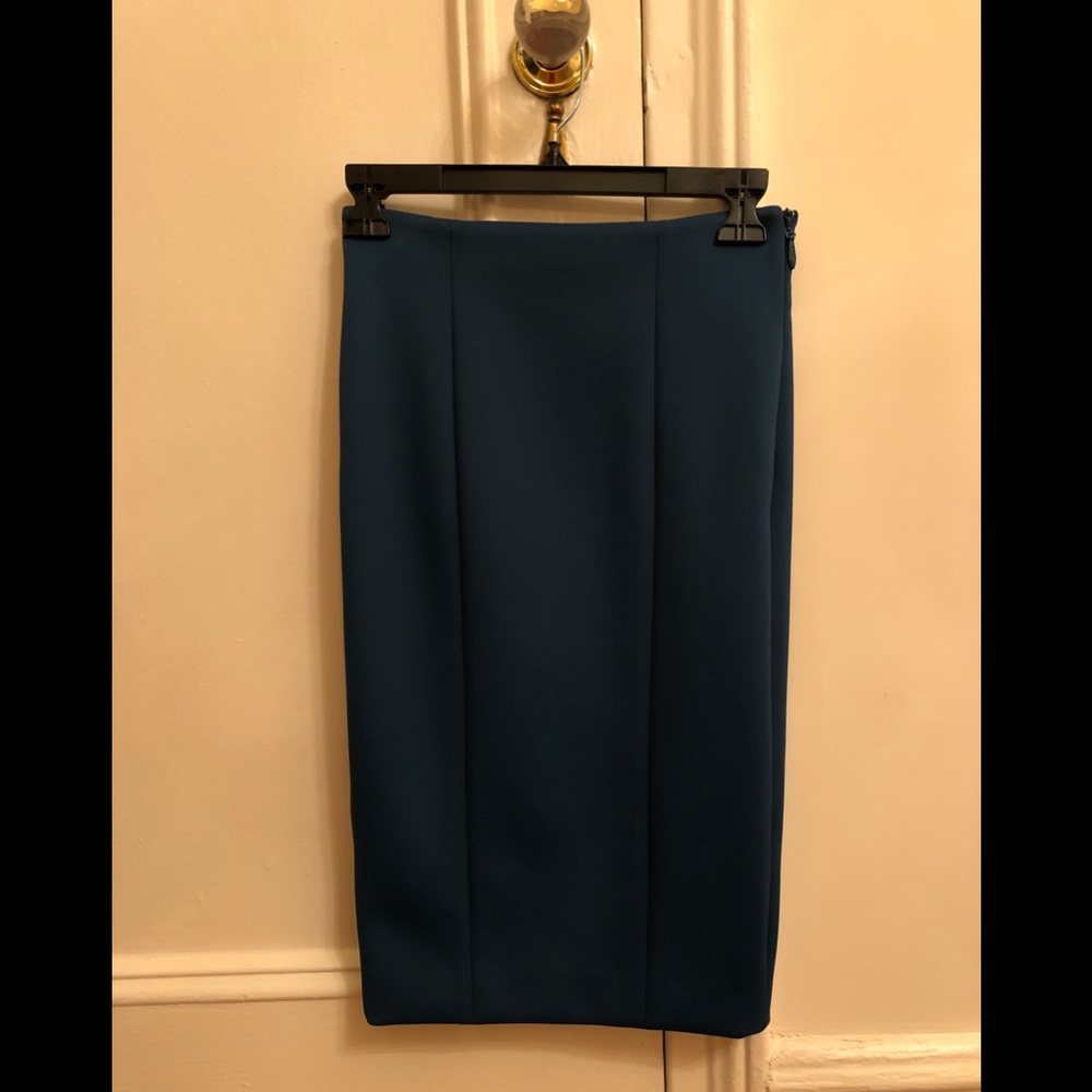 Marciano Turquoise Pencil Skirt